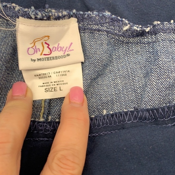 Motherhood Maternity Jeans size L 31" Long NWT - Picture 6 of 10